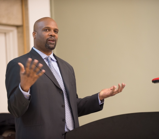 Jevon D. Hunter, Woods-Beals endowed chair of urban education.