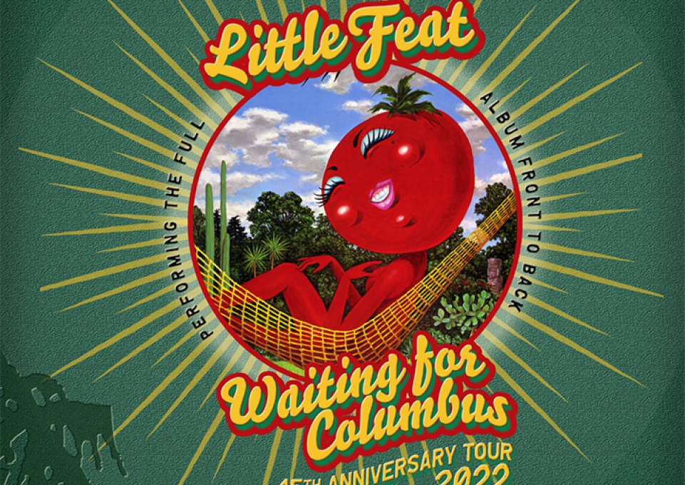 Advertisement for Little Feat's 45th Anniversary Tour